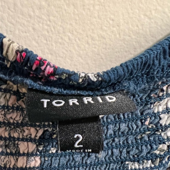 Torrid Off-Shoulder Skater Dress, Women's Plus Size 2. - Picture 6 of 7